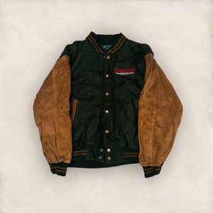 Vintage Varsity big dog cycles jacket men’s large